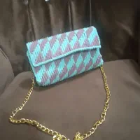 کیف دست بافت