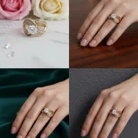 انگشتر نگینی