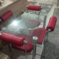 میز ناهار خوری 4نفره|میز و صندلی غذاخوری|آفتاب, |دیوار