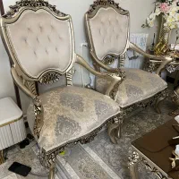 مبلمان ۷نفره همراه با میزناهارخوری|مبلمان خانگی و میز عسلی|تهران, نیکنام|دیوار