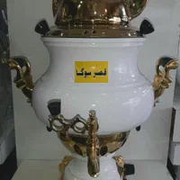 سماور طلایی  رنگی قصر سوگا