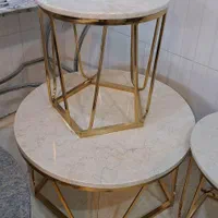 جلو مبلی عسلی جلومبلی سنگی وکیوم میز ۳تیکه|مبلمان خانگی و میز عسلی|مشهد, شهرک رازی (شهرک غرب)|دیوار