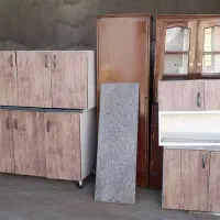 کابینت ام دی اف و گاز سه شعله قدیم