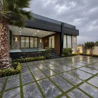 همکف فول مبله استخردار بابهترین متریال وسند تک برگ