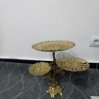 شیرینی خوری برنزی 3 طبقه