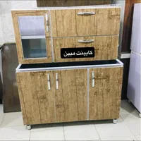 کابینت آماده ۱۲۰ سانت زمینی و دیواری (کابینت مبین)