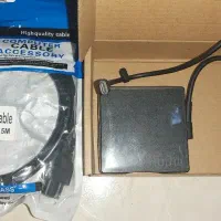 شارژر 100w asus type-c + کابل برق