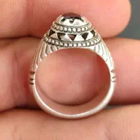 انگشتر نقره دست ساز یاقوت کبود مجتبی شیرازی|بدلیجات|تهران, نیروی هوایی (پیروزی)|دیوار