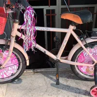 دوچرخه سایز ۱۶ درحدنو دخترانه
