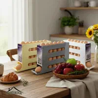 جاتخممرغی ریلی و عمودی ۴ طبقه bakhsh|ظروف نگهدارنده، پلاستیکی، یکبارمصرف|تهران, تهرانپارس شرقی|دیوار