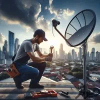 نصاب، نصب وفروش آنتن، دستگاه فول اچ دی،مدیا استار|خدمات پیشه و مهارت|قم, سعادتی|دیوار