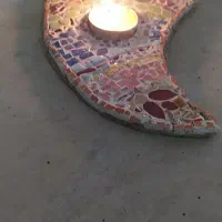 جاشمعی و گلدان کوچک