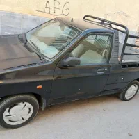 وانت پراید مشکی تمیز  مدل ۱۳۹۸