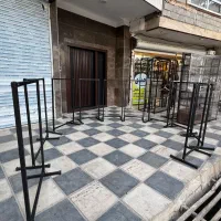 رخت بند اویز مشکی رگال دار
