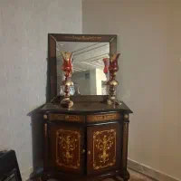 میز تلوزیون و آینه کنسول|میز تلویزیون|شاهینشهر, نظامی|دیوار