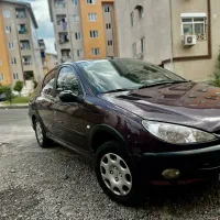 206sd (V8) موتور بزرگ تیپ ۵ فوری|خودرو سواری و وانت|رشت, کوی مهر|دیوار