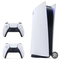 ps5+شارژر+۲دسته