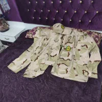 لباس کادری و سربازی و قمقمه کیف مرزبانی