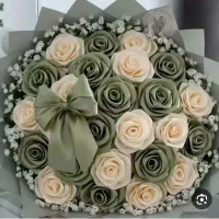 دسته گل ربانی|گل مصنوعی|بجنورد, |دیوار