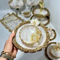 ظروف پذیرایی رزینی|ظروف سرو و پذیرایی|برازجان, |دیوار