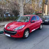 پژو 207 پانوراما 1401 قرمز سفارشی کم کارکرد