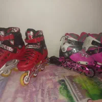 دو جفت کفش اسکیت حرفه ای سایز ۲۸ تا ۳۱