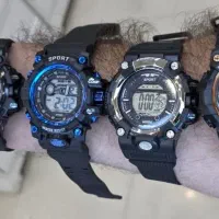 ساعت اسپرت طرح کاسیو جیشاک زنگدار چراغدار کرنومتر