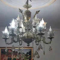 لوستر|لوستر و چراغ آویز|رودهن, |دیوار