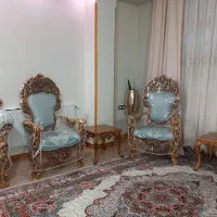 مبلمان سلطنتی نه نفره|مبلمان خانگی و میز عسلی|نسیمشهر, |دیوار