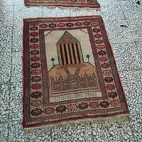 یک جفت دستباف ترکمن قدیمی72سال یک جفت گلیم کردستان|فرش|کرج, مهرشهر - فاز ۴|دیوار