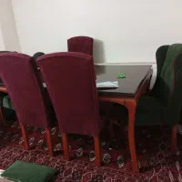 میز غذاخوری شش نفره