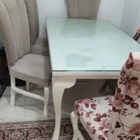 میز ناهار خوری ۶ نفره|میز و صندلی غذاخوری|کیش, |دیوار