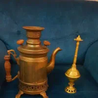 ساعت کوکی آلمانی اتو ذغالی روسی آنتیک قدیمی|کلکسیون اشیاء عتیقه|تهران, مینای جنوبی|دیوار
