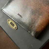 کیف پول چرم طبیعی برند درسا