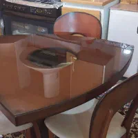 نهارخوری ۳نفره|میز و صندلی غذاخوری|ساوه, |دیوار