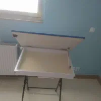 میز تحریر بچه گانه جمع شو در حد نو