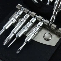 مجموعه 25 عددی پیچ گوشتی ساعتی جیبی-مشکی|ابزارآلات|اهواز, نادری|دیوار