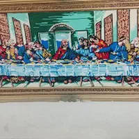 تابلو دست بافت شام آخر|صنایع دستی و سایر لوازم تزئینی|تهران, سبلان (لشگر)|دیوار