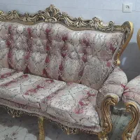 مبل استیل سلطنتی عربی سالم در حد|مبلمان خانگی و میز عسلی|نهاوند, |دیوار