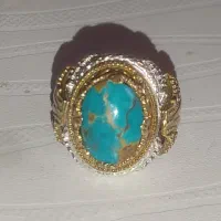 انگشتر نقره فیروزه