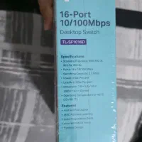 سوییچ ۱۶ پورت tp-link|مودم و تجهیزات شبکه|تهران, ارامنه|دیوار