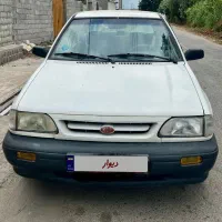 پراید صندوق دار سفید مدل ۱۳۸۴