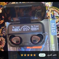 هندزفری بلوتوثی مدل دوقلوییm 10