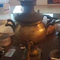 سماور ذغالی ۱/۵ لیتری
