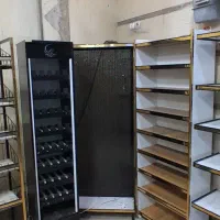 قفسه سفارشی ساز طلایی در حد نو نو