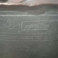 کاسه وبشقاب مسی قدیمی|کلکسیون اشیاء عتیقه|پیر بکران, |دیوار