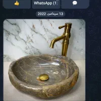 کاسه روشویی سنگی.رودخانه ای|لوازم سرویس بهداشتی|مشهد, پنجتن|دیوار