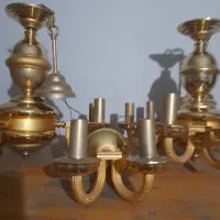 چراغ لوستر و چراغ دیوار کوب