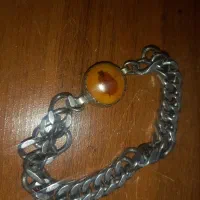 دسبند نقره ی کهربا با اصالت|جواهرات|زنجان, |دیوار