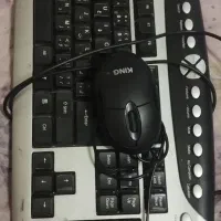 کیبورد وموس در حد نو